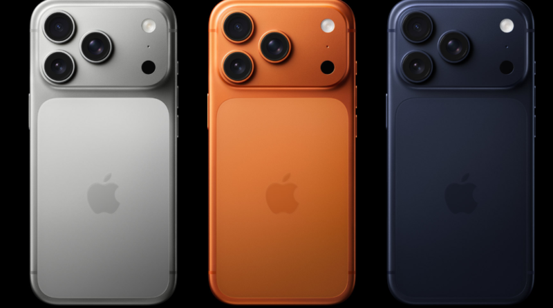 apple iphone 17 pro max colors